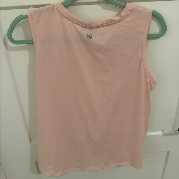 Eddie Bauer Switchback Knit Tank Top Women’s Medium Pink Twist Front Activewear - Picture 4 of 4